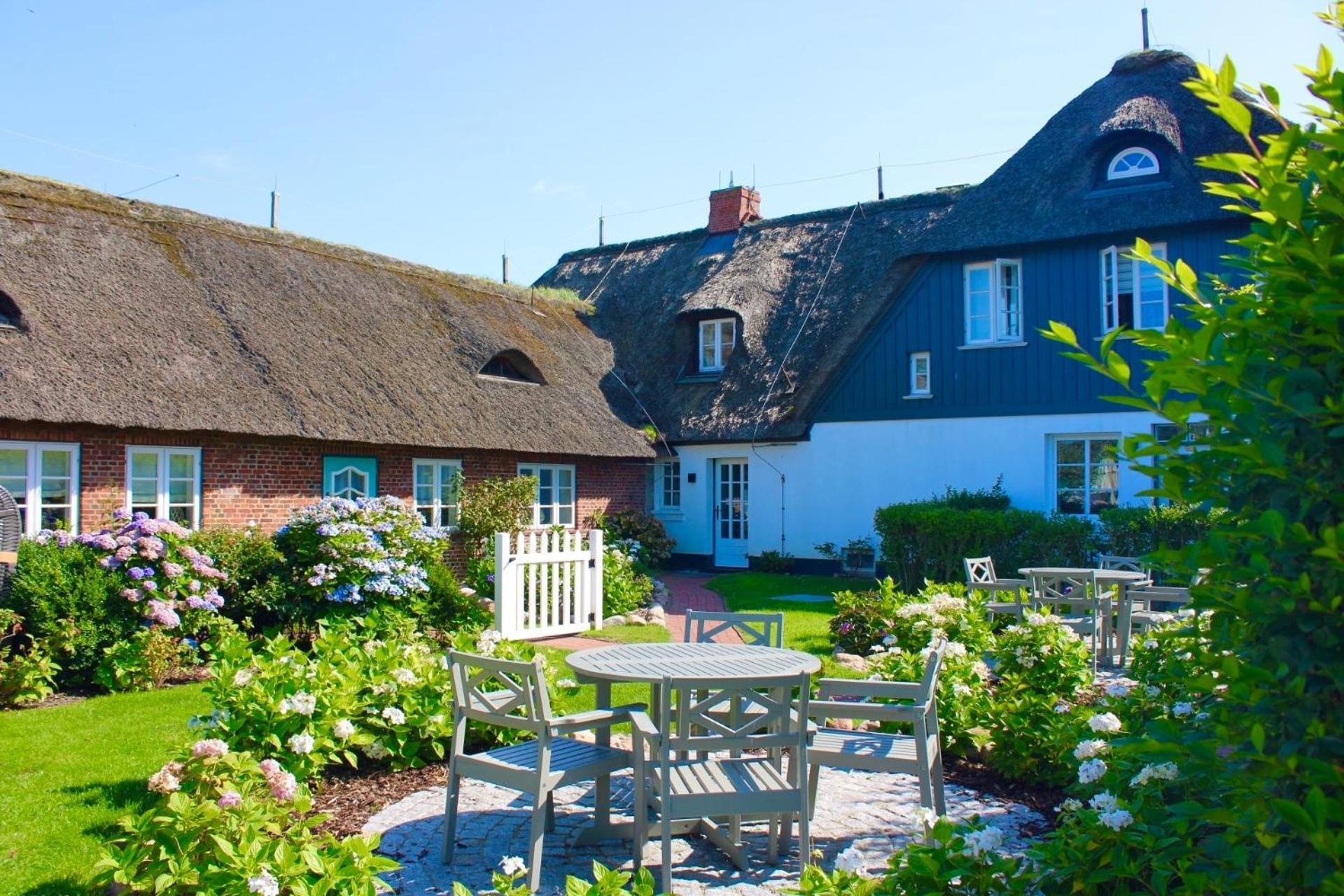 Landhaus Am Meer - Whg 5 Hilligenlei Utersum Esterno foto